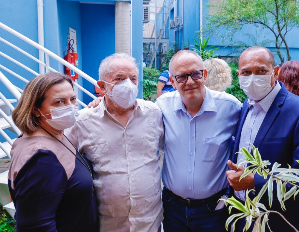 Lideranças de Mato Grosso se encontram com Lula em SP