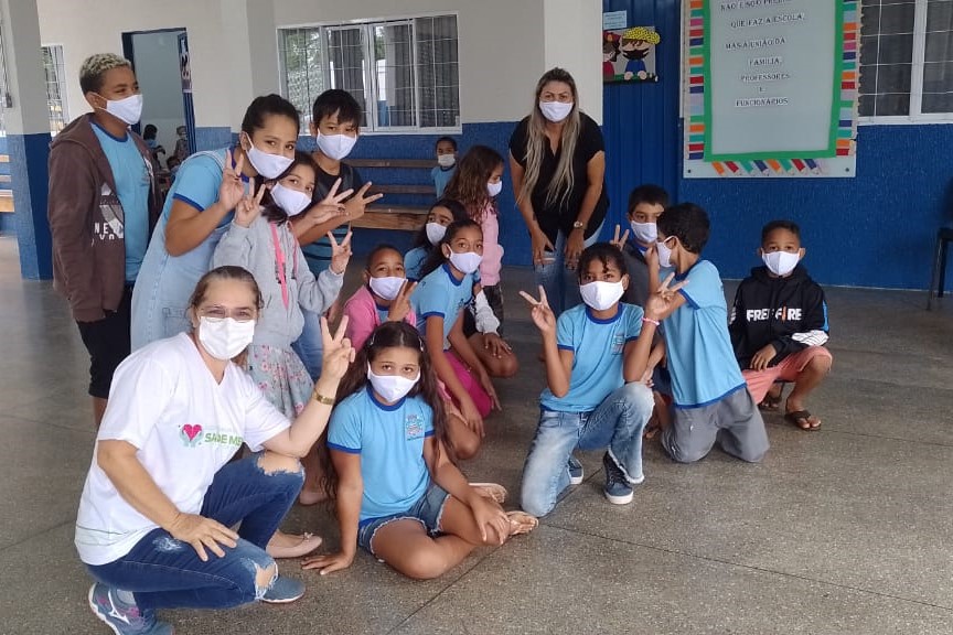 Prefeitura distribui máscaras de proteção para alunos da rede municipal