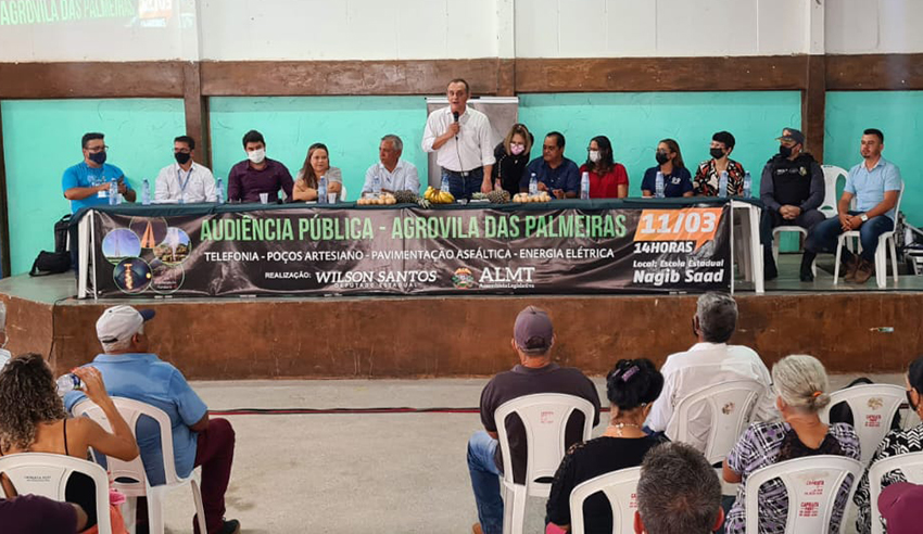 Governo autoriza licitação para pavimentar estradas rurais na Agrovila das Palmeiras