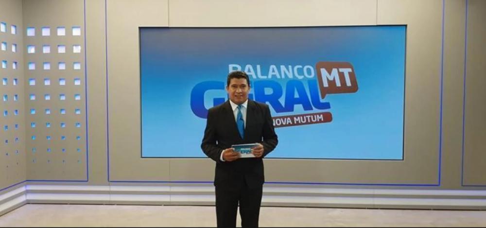 Segue internado em estado grave com covid-19 apresentador do 'Balanço Geral MT'