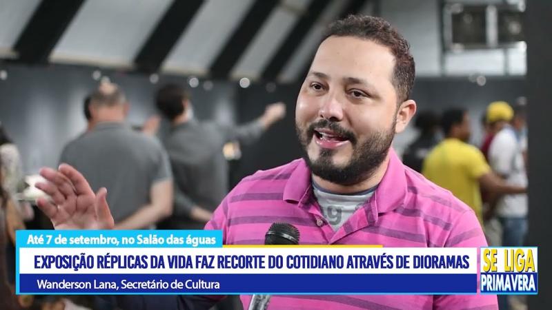 Exposição “RÉPLICAS DA VIDA do Artista Visual” segue até setembro